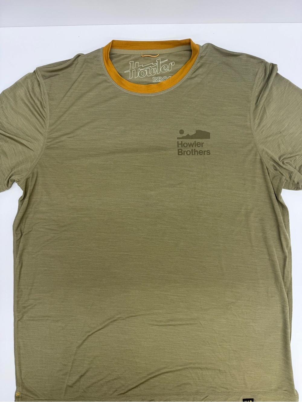 NWOT Howler Brothers Olive Green Short-Sleeve Performance Tech Tee